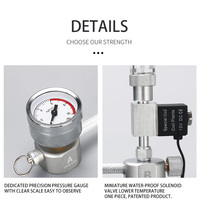 ZRDR — Kit de générateur de CO2 à pression, outil DIY pour Aquarium avec diffuseur de CO2