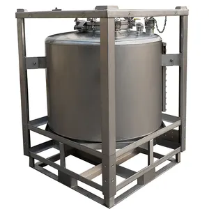 Nouveau design Vente en gros Réservoir de stockage de produits chimiques en acier inoxydable cosmétique Réservoir de stockage d'eau