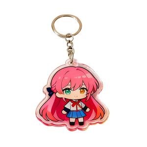 Llavero de Acrílico Personalizado con Diseño de Anime, Impresión UV, Ecológico, Creativo, para Publicidad y Fiestas, Holográfico, Redondo, Troquelado - Product Image 1