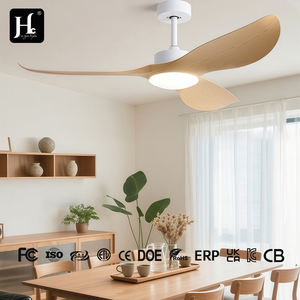 Ventilador de techo LED BLDC con luz, control remoto, para decoración del hogar, sala de estar, dormitorio, de 42 y 52 pulgadas - Product Image 3