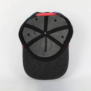 Gorra Snapback Unisex Ajustable de 5 Paneles, de Alta Calidad, sin Estructura, con Visera Plana, de Mezclilla, con Cierre de Cuerda, para Uso en Exteriores, Verano - Product Image 6