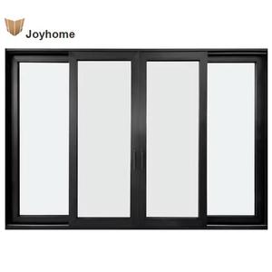 Usine de <span class=keywords><strong>porte</strong></span> <span class=keywords><strong>coulissante</strong></span> moderne en aluminium à panneaux multiples personnalisée sécurité anti-ouragan étanche pour les intérieurs de balcon avant - Product Image 4