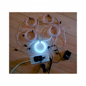 Cavo EL da 2,3 mm con Luce Uniforme e Brillante Nessun riflesso forte, nessuna effetto scaglieggiato. 10 Colori, Tagliati su Misura. Accendi la tua creatività nel design - Product Image 3
