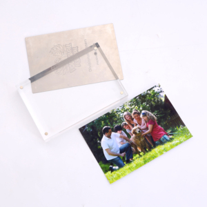 Hot bán tùy chỉnh hai mặt trong suốt rõ ràng <span class=keywords><strong>Acrylic</strong></span> Magnetic khung ảnh khung hình với biểu tượng tùy chỉnh - Product Image 3