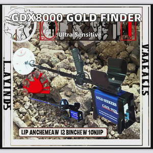 GDX8000 profesyonel arkeoloji Metal dedektörü yüksek hassasiyet dayanıklı plastik ROHS sertifikalı çelik altın dedektörü endüstriyel - Product Image 2