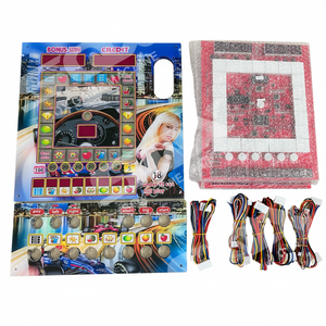 SQX Mario-01 Flipper pour machine d'arcade à monnayeur avec fonctions de recharge/paiement, personnalisable, en métal, version anglaise, 110/220V, résistant aux intempéries - Product Image 1