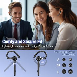 Không dây Chuyên nghiệp cho tai nghe <span class=keywords><strong>bluetooth</strong></span> với tiếng ồn hủy bỏ cho các cuộc gọi hội nghị kinh doanh - Product Image 4