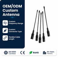 Antenne 4G LTE Flexible Multi-Bandes 433/868/915MHz SMA Mâle 5dBi à Gain Élevé, Verticale Souple, Prise en Charge Passerelle IoT OEM