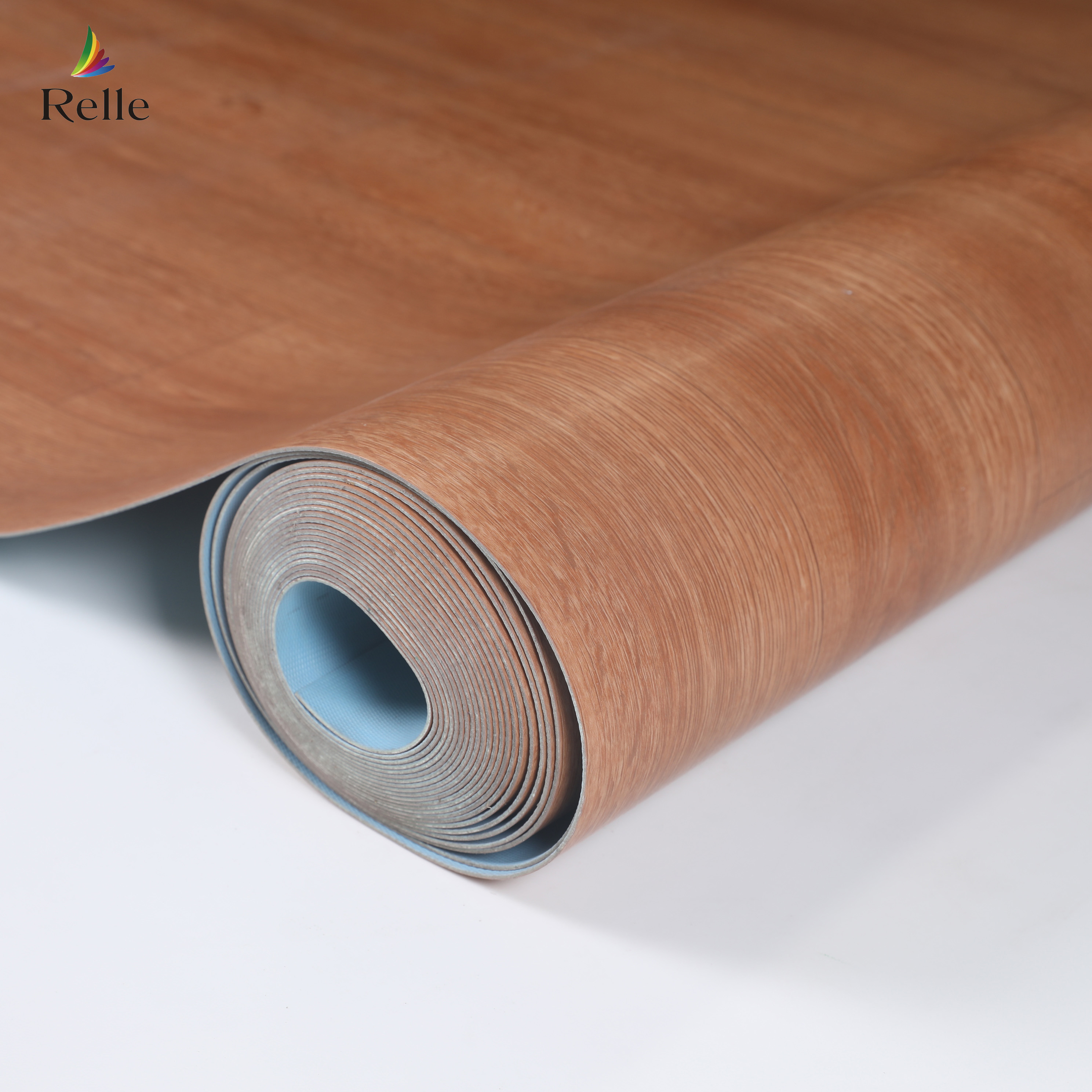 Relle non-slip commerical use vinyl pvc laminate roll flooring china