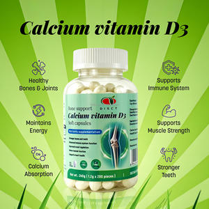 อาหารเสริมแคปซูลซอฟท์เจลแคลเซียมและฟันและวิตามิน D3ดูแลสุขภาพฉลากส่วนตัว - Product Image 4