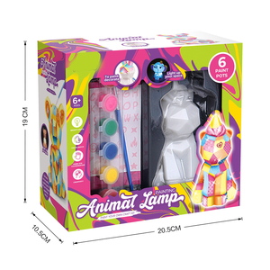 Bộ đồ chơi vẽ tranh thạch cao tự làm phổ biến, tranh vẽ graffiti trắng, đồ chơi vẽ 3D, đèn búp bê thạch cao, heo đất HS HS1529321 - Product Image 6