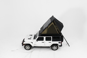 Tente de toit triangulaire légère et compacte pour <span class=keywords><strong>camping</strong></span> en voiture et voyages - Product Image 3