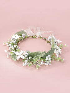 Couronne fabriquée en Chine pour bouquets <span class=keywords><strong>de</strong></span> fleurs diadèmes guirlande <span class=keywords><strong>de</strong></span> fleurs artificielles pour la décoration - Product Image 4