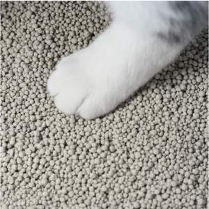 Litière pour animaux de compagnie Runlong, vente en gros OEM, rapide, solide, 5l 10l 4kg 8kg, agglomérante, bentonite, en vrac, grise, sphérique, pour hamsters - Product Image 1