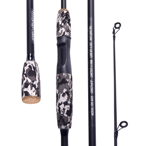 Équipement de sports de plein air cannes à pêche <span class=keywords><strong>6</strong></span> <span class=keywords><strong>pieds</strong></span> cannes à pêche vierges en Fiber de verre robustes cannes à pêche à poignée EVA cannes à pêche - Product Image 3