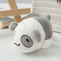 Porte-clés en peluche mignon personnalisé de petite taille chien Panda lion lapin peluche porte-clés en peluche jouet