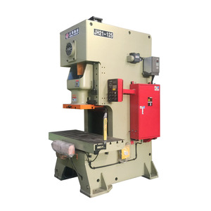 Pressa Meccanica JH21-125 Tonnellate Controllata da PLC ad Alta Precisione con Telaio a C in Acciaio Saldato Automatica per Punzonatura di Lamiere Metalliche - Product Image 4