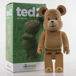 สินค้าขายดี มีของพร้อมส่ง 400% ตุ๊กตาหมี Bearbrick 400 ขนาด 28 ซม. ของตกแต่งห้องนั่งเล่นสไตล์โมเดิร์น ของขวัญ ของเล่น แอคชั่นฟิกเกอร์ รูปปั้นหมี - Product Image 1