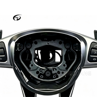 Volant en cuir et tissu personnalisé de luxe, directement de l'usine, adapté aux Mercedes-Benz W223 809P W205 E C G-Class