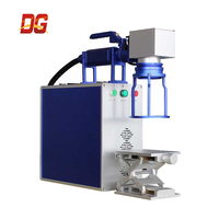 Machine laser à fibre CNC Galvo AI 20W Dong Gu New, refroidie par air, de type banc, avec contrôle EACAD, pour fabrication flexible, gravure de bijoux 3D