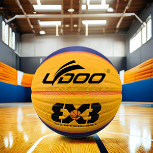 Lydoo Custom Size 7 PU Leather Laminated Durable Brown <strong>Basketball</strong> Ball Indoor/Outdoor Sport <strong>Training</strong> <strong>Tool</strong> - Product Image 2