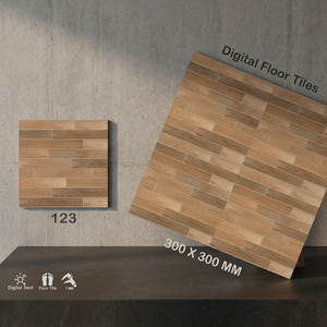 Carreaux de sol intérieurs en céramique antidérapants Vistaar 300x300mm 12x12, finition numérique mate, qualité supérieure, épaisseur 5mm - Product Image 2