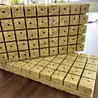 Mineral Wool Grow Cubes Hydroponic Mineral Wool for Plant Propagation Tomato Growing Stone Wool Farm Agricultural Grow Cubes