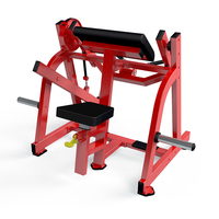 Équipement d'exercice de gymnastique commerciale plaque d'entraînement de force chargée Machine de courbure de biceps assis