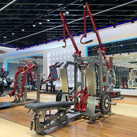 Machine à tirage latéral à plaques, équipement de musculation pour salle de sport commerciale, machine à tirage latéral pour les bras