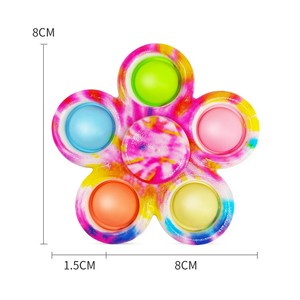 Nouveau design Push Pop Bubble <span class=keywords><strong>Fidget</strong></span> <span class=keywords><strong>Spinner</strong></span>, jouet sensoriel simple à tenir en main, jouet anti-stress pour enfants - Product Image 6