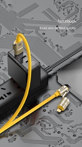 Câble de charge rapide 6A USB2.0 Type-C 4-en-1 en alliage de zinc et PVC pour <span class=keywords><strong>iPhone</strong></span> 16/15 avec conducteur en cuivre pur - Product Image 3