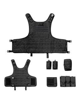 Chaleco Táctico de Seguridad Ajustable Unisex de Alta Calidad, Impermeable, con Múltiples Bolsillos, Chaleco Portaplacas - Product Image 2