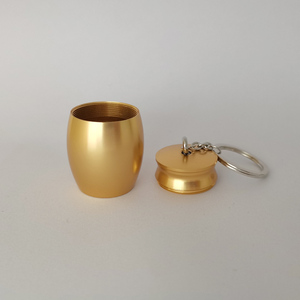 30x40mm Mini Cremazione Urna per Le Ceneri Pet/Umani Wild Goose Piuma Memoriale Urne Portachiavi Ricordo-le Ali Sono Stati Pronto... - Product Image 4