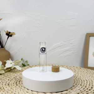 Tubes en verre borosilicate réutilisables avec couvercle CR à sécurité enfant et joint de brosse - Product Image 6