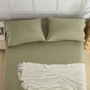 निर्माता आरामदायक चांदी फाइबर क्वीन बेड शीट की एंटी-स्टैटिक रिलीज ग्राउंडिंग फिट शीट - Product Image 1