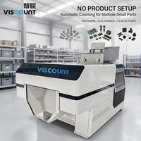Máquina Contadora Automática de Piezas Pequeñas, Componentes, Herrajes, Piezas Electrónicas y Plásticas, Sin Configuración de Producto, Conteo por Visión