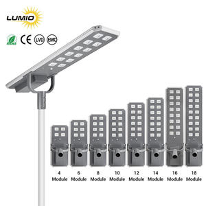 Prezzo di fabbrica IP65 LED Lampara Solares <span class=keywords><strong>Street</strong></span> lungo orario di lavoro integrato ingegneria illuminazione solare SMD LED luce solare - Product Image 2
