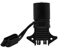 Adaptateur de remorque à double prise, 7 voies, double plat américain à 5 voies, prix de gros