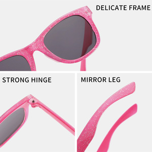 Lunettes de soleil PC à monture vintage, légères et confortables, idéales pour les voyages et le quotidien, pour bébés et enfants, ultra douces - Product Image 4