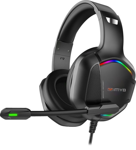HIFI Stereo Wired Gaming Earphones Headsets with Microphone RGB for PC Headset Game Ps45 Switch xbox