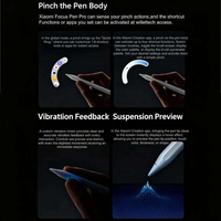 Pena Stylus Baru untuk Xiao Mi Pad 7 Focus Stylus Pen Focus Pen Pad 7 Pro 1.4mm Nib Pengisian Daya Nirkabel dengan Daya Tarik Magnetik