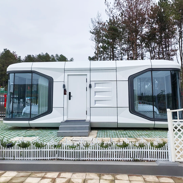Hot-sale Multiple Function Space Capsule Mobile Modular Container House for Backyard Garden Villa Camping Site
