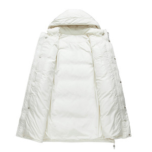 Manteau d'hiver personnalisé pour garçons, nouveau modèle ample et chaud, style couple, avec capuche épaisse, confortable et tendance. - Product Image 4