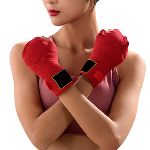 Chất lượng cao 5cm trong kho 100% bông đàn hồi vải dây đeo cho đấm bốc Băng - Product Image 3