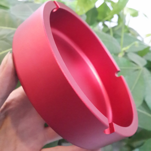 Posacenere personalizzato all'ingrosso oro rosso nero argento posacenere in alluminio anodizzato oro <span class=keywords><strong>rosa</strong></span> - Product Image 1