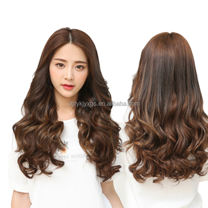 WS15 Ventas calientes 5 Clips <span class=keywords><strong>Ondas</strong></span> de agua Clips en el cabello 22 pulgadas 120g Extensiones de cabello sintético Pelucas de cabello - Product Image 2