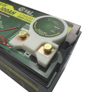 Moniteur de batterie à haute précision, bluetooth, 8V — 120v 500A, support IOS Android, lifepo4/ Lithium-ion/ AGM/ SLA/ GEL, testeur de la batterie, bluetooth - Product Image 1