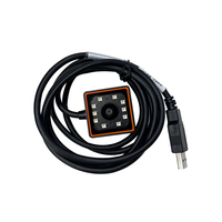 Lecteur de codes-barres industriel RK360 haute performance avec port USB RS232, capteur de lecture haute vitesse 1,3 M pour l'automatisation industrielle