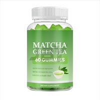 JBY Gummies au Matcha Bio, Gummies Énergétiques au Thé Vert pour une Énergie Naturelle, Vente Chaude