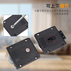 Rodillo de plástico para puertas correderas de gabinetes, modelo 2025.2.5, para la parte superior de puertas de gabinetes de popularización científica de Suzhou. - Product Image 5